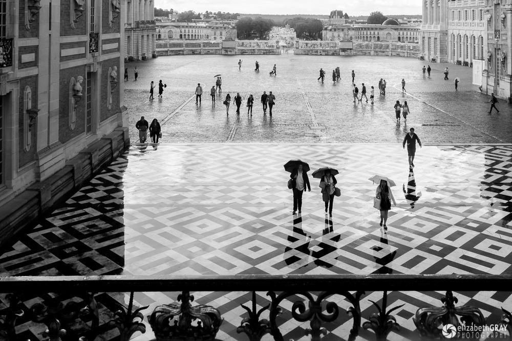 Rainy Day at Versailles
