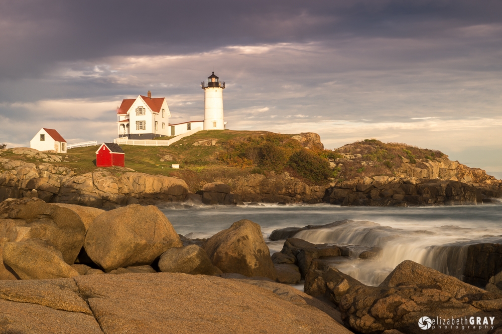 Cape Neddick Lighthouse Sunset, Maine
